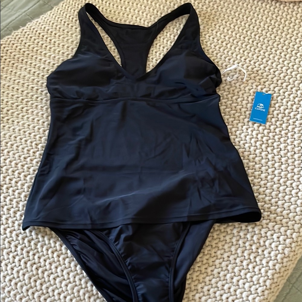 Cupshe Black Women's Tankini
